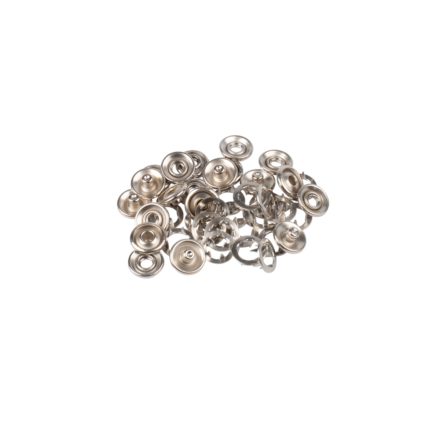 Claw fastening for light fabrics refill