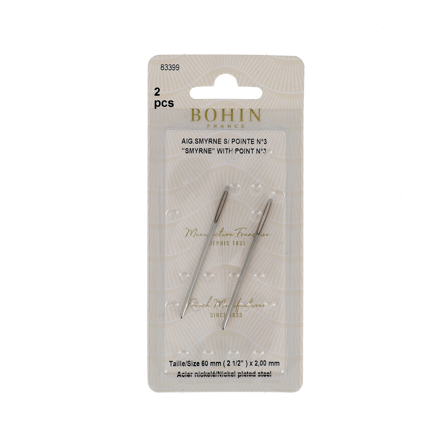 Smyrne needles without point A44