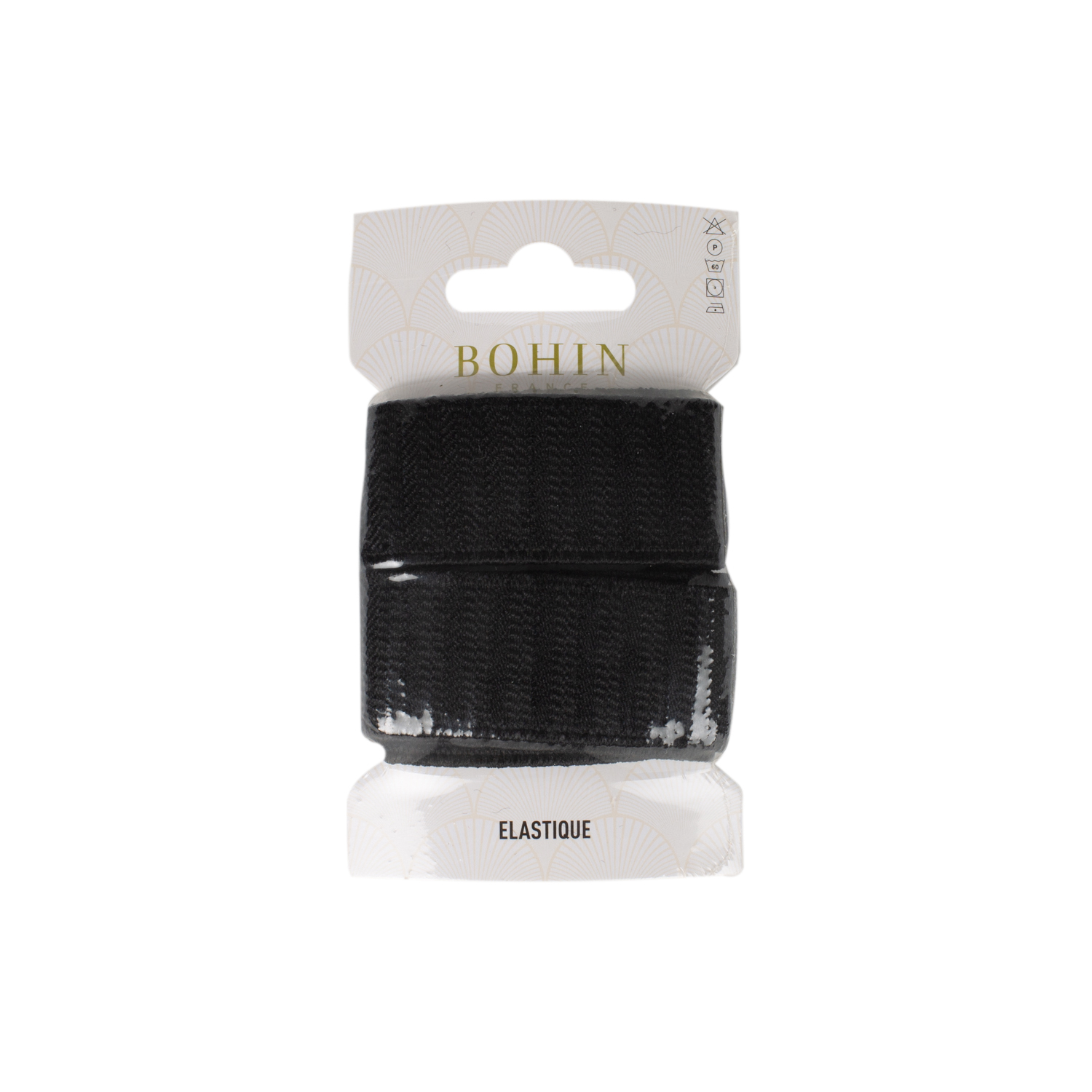 Coarse-grained garment elastic