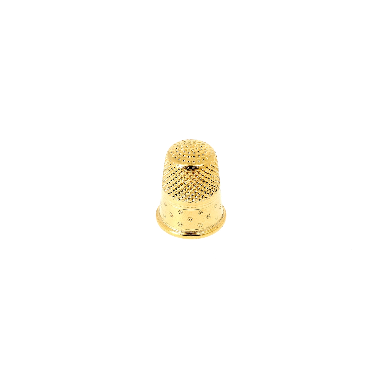 Gold plated thimbles 