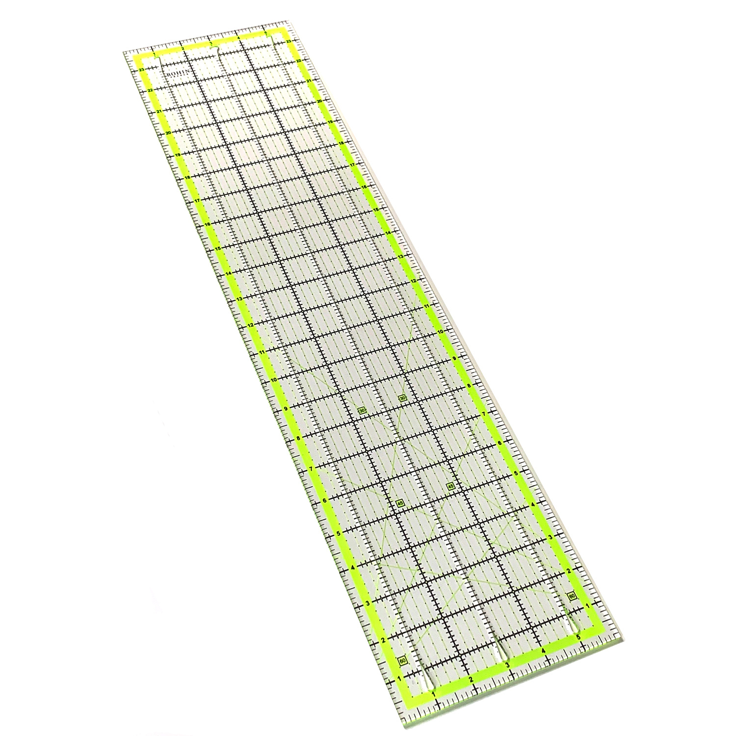 Slotted quilting rulers - Graduated in Inches