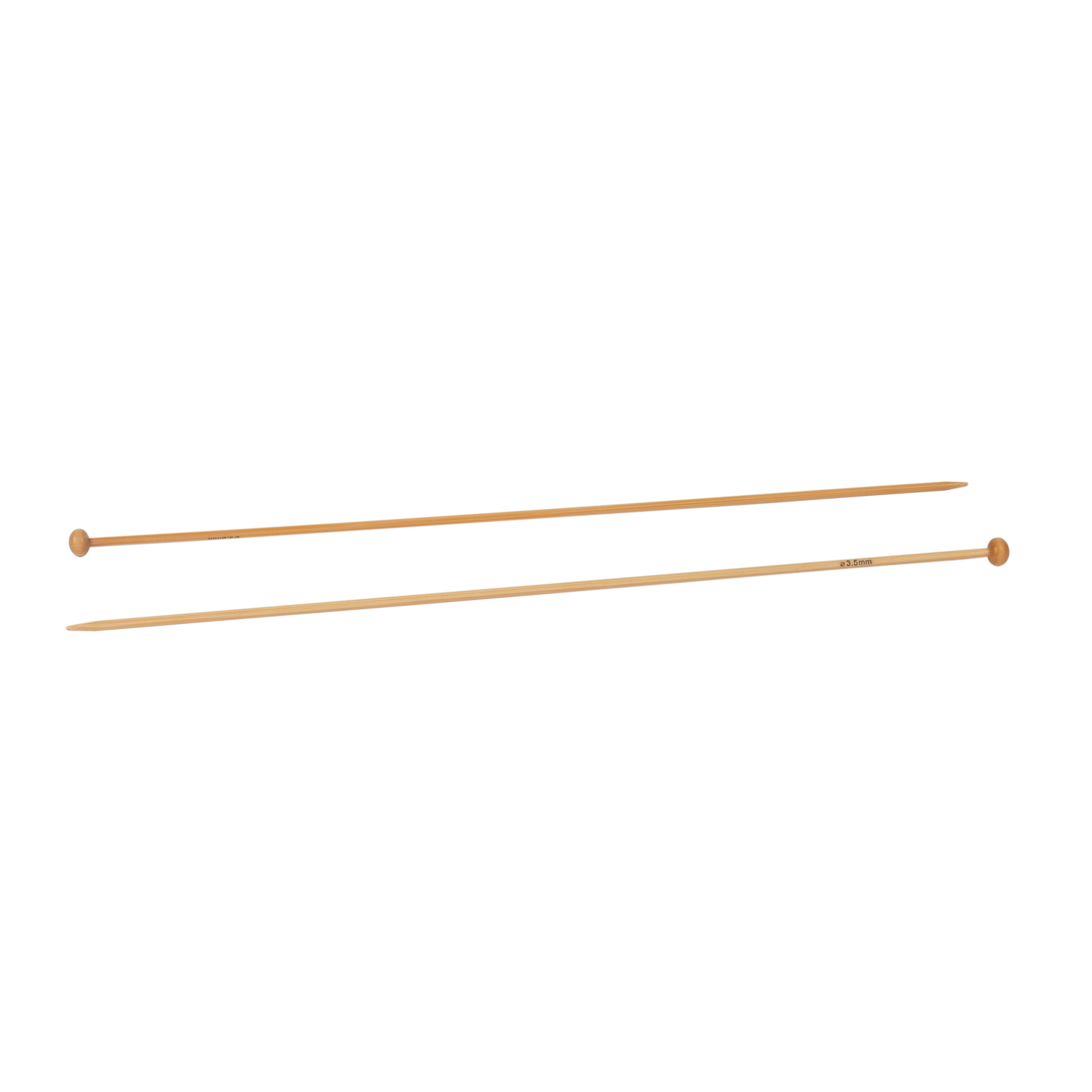Bamboo knitting needles - 14"