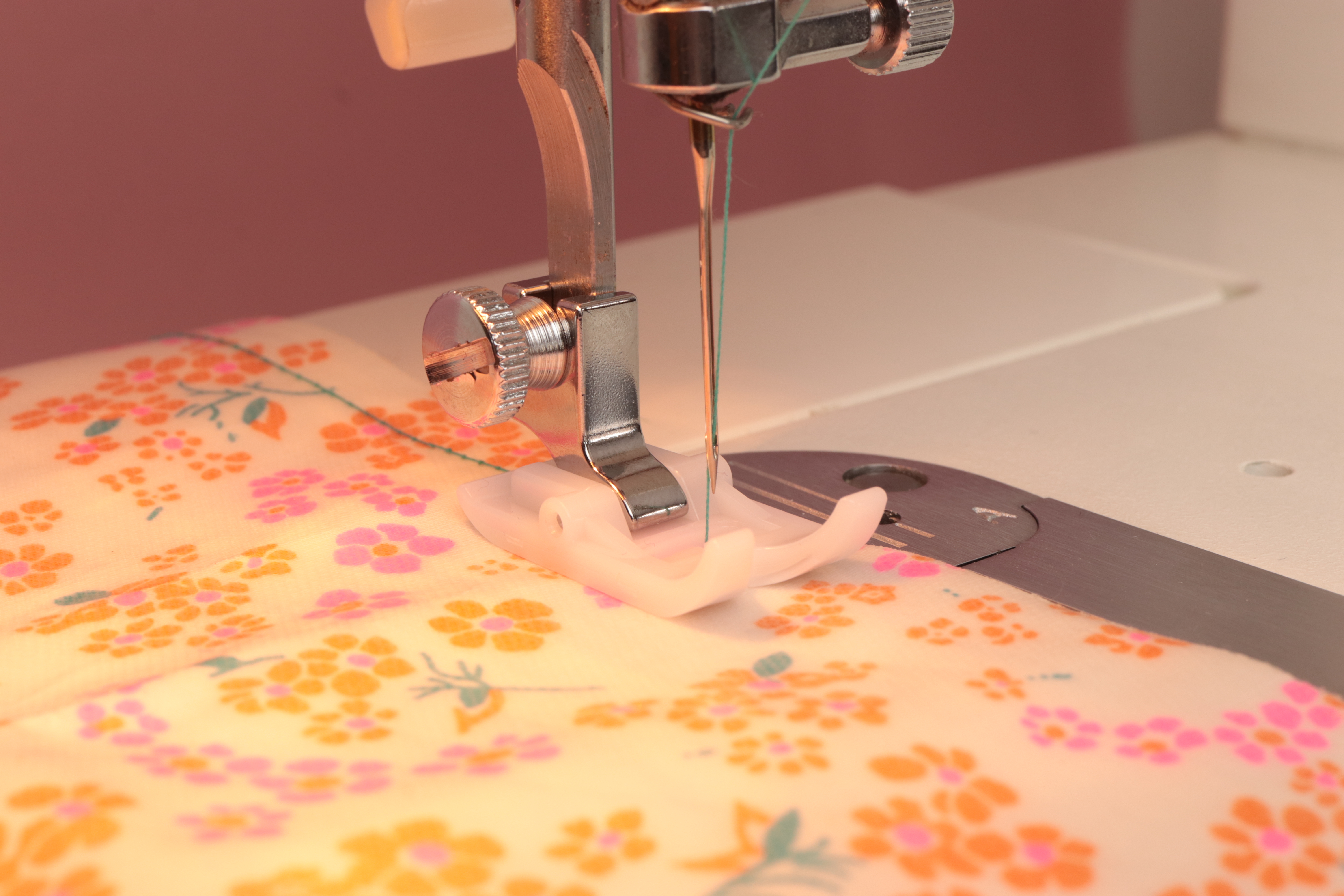 Teflon sewing machine foot