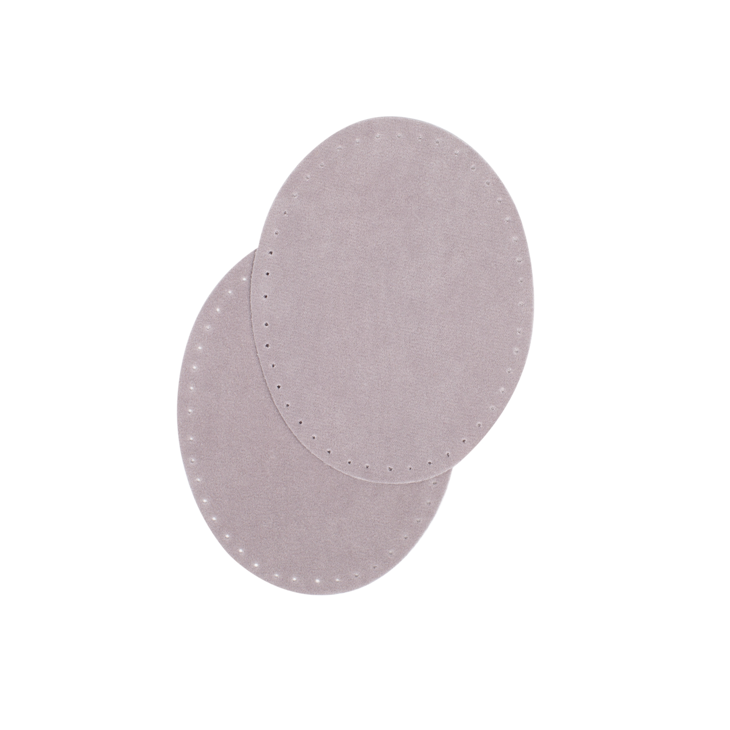 Suede iron on oval repair patches