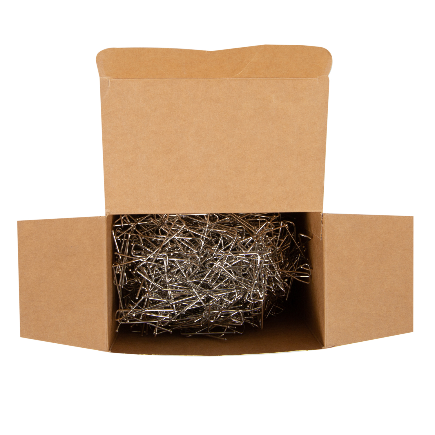 Shirt clip brass nickel plated