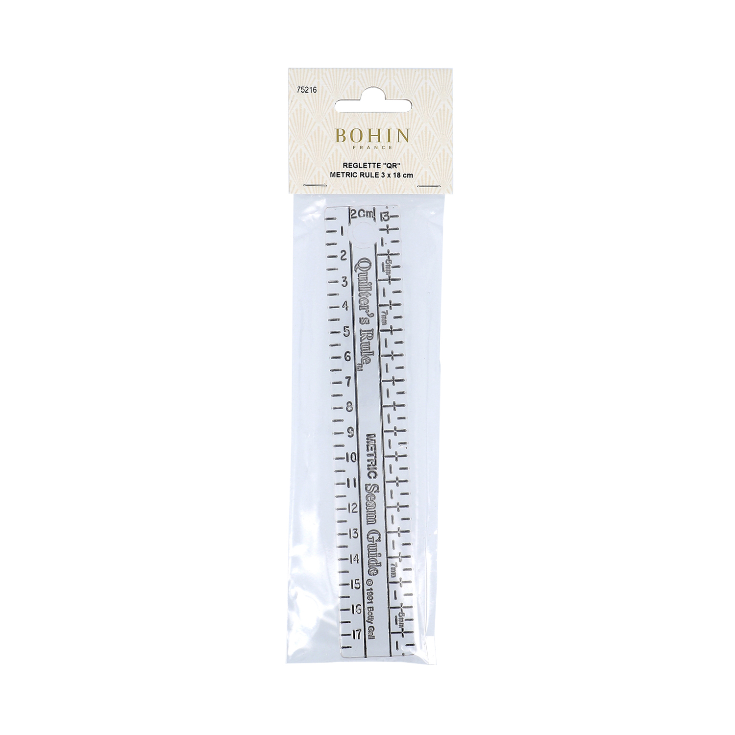 Metric ruler guide
