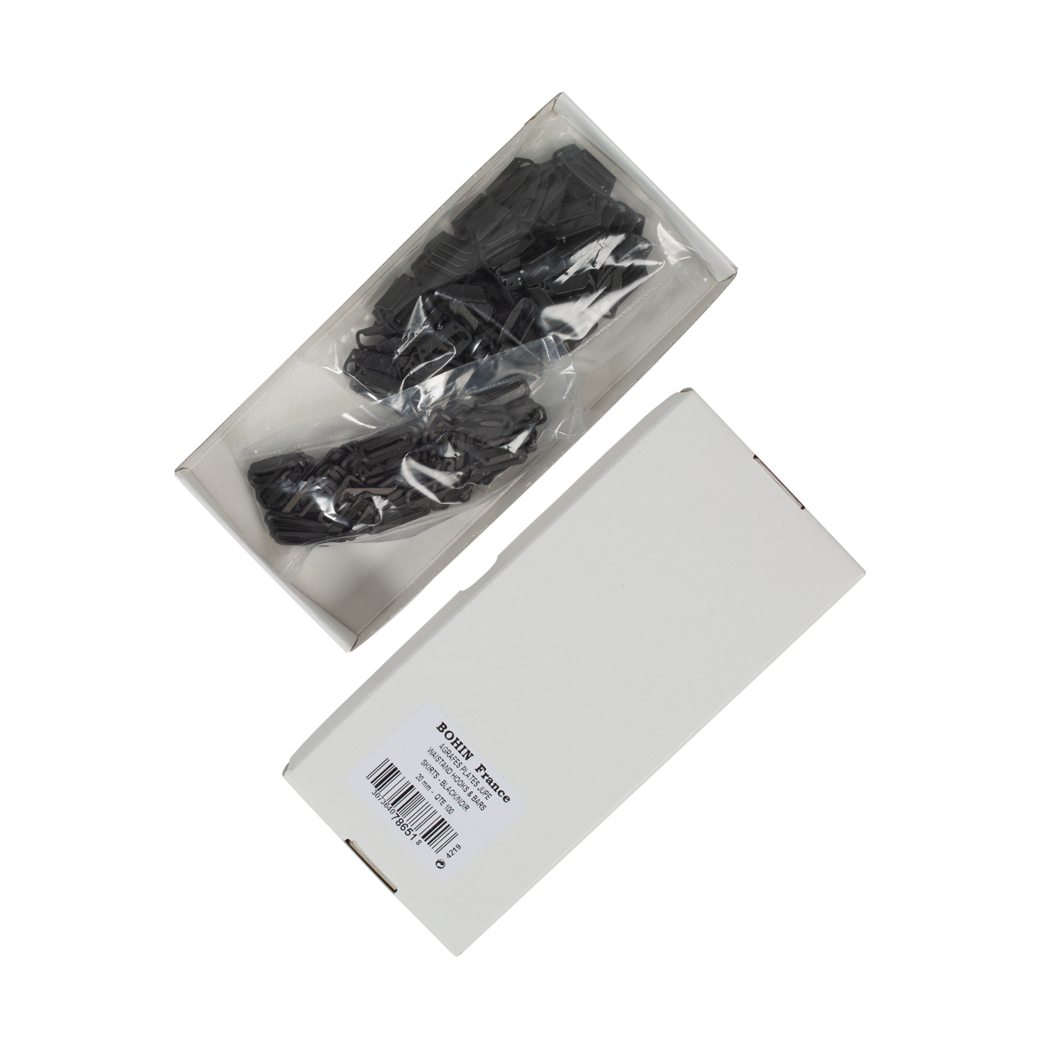 Waistband hooks and bars (Skirts)