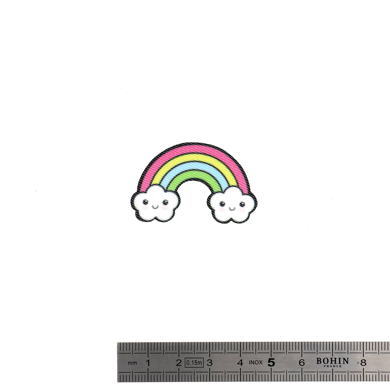 IRON-ON-PATCHES "MINIPATCHI" - RAINBOW