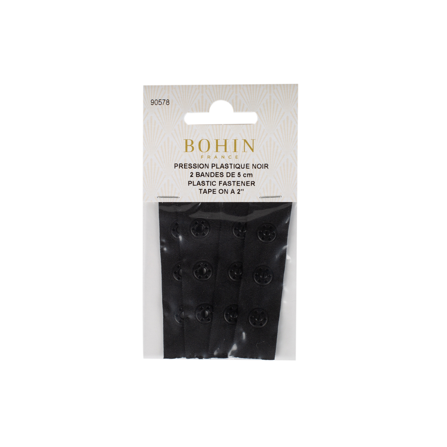 Plastic fasteners tape