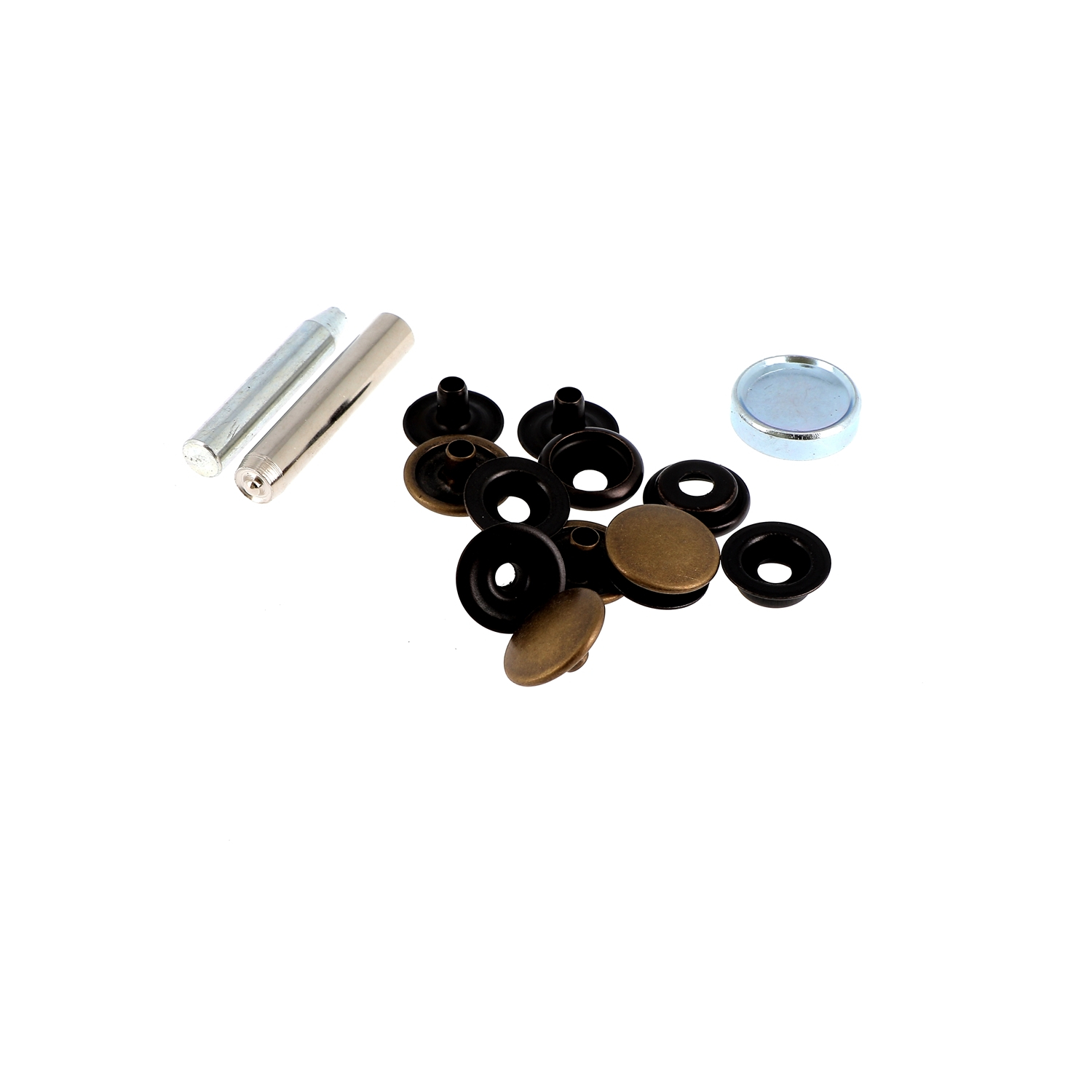 Non-sew fasteners for heavy fabrics