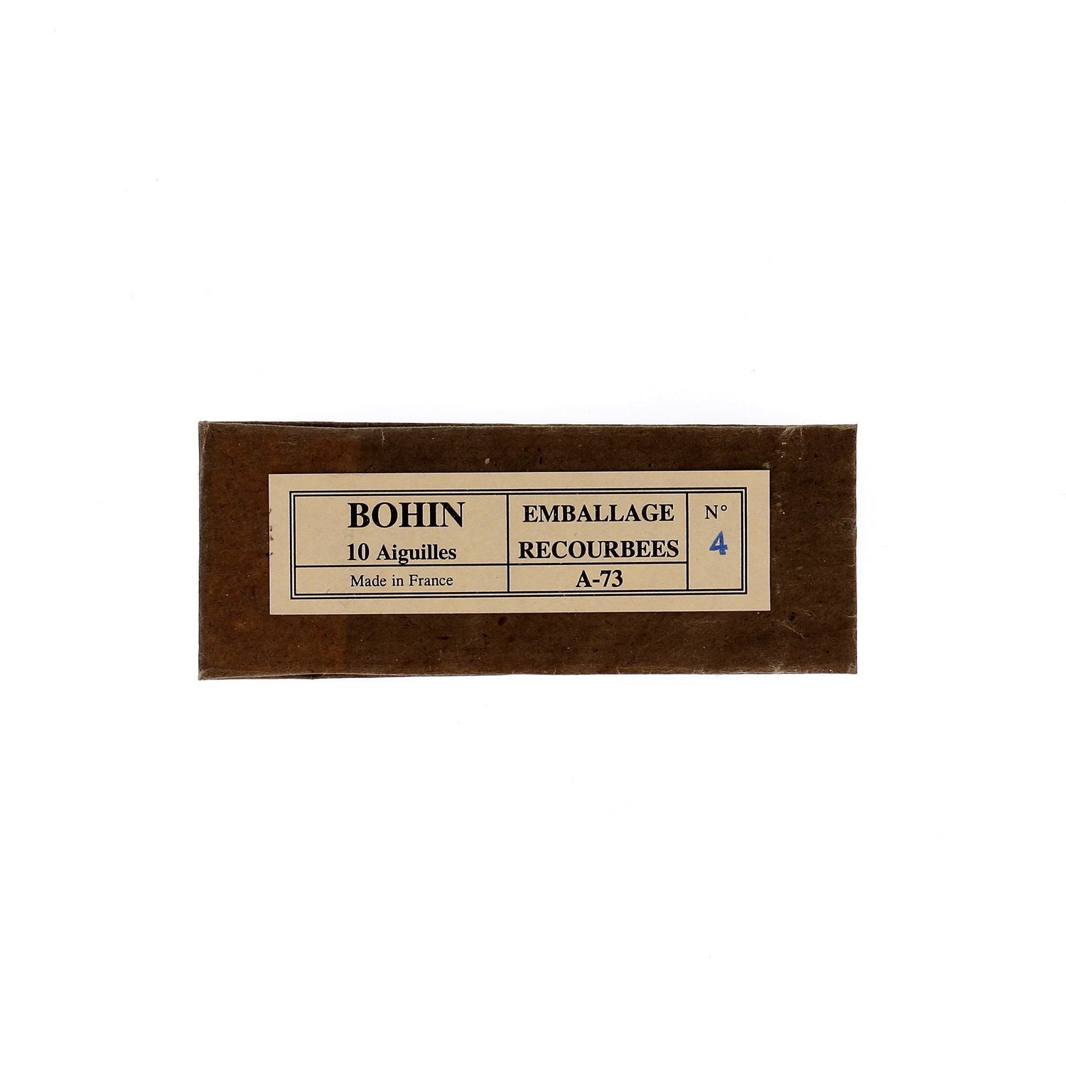 Packing curved needles A73 