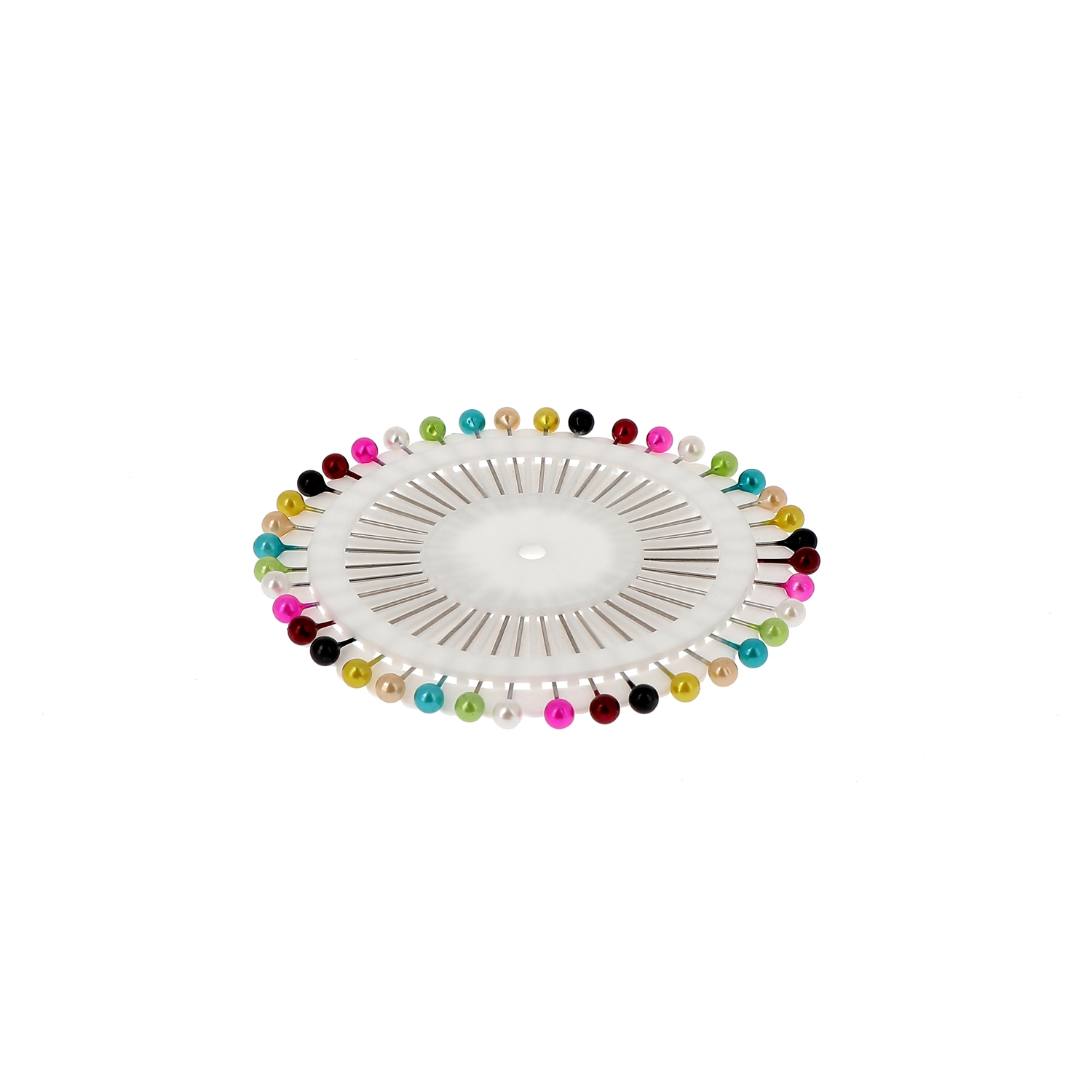 Pearlished head pins