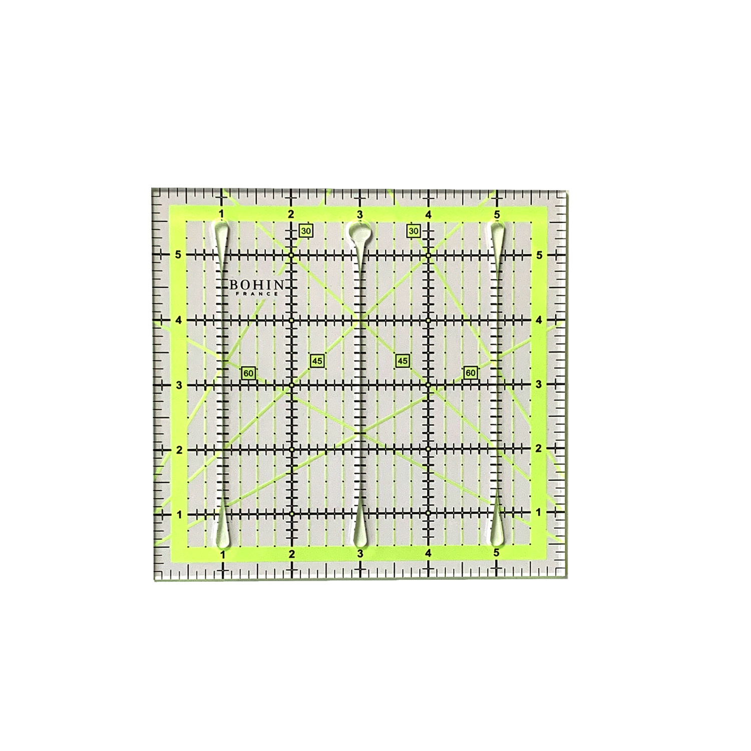 Slotted quilting rulers - Graduated in Inches