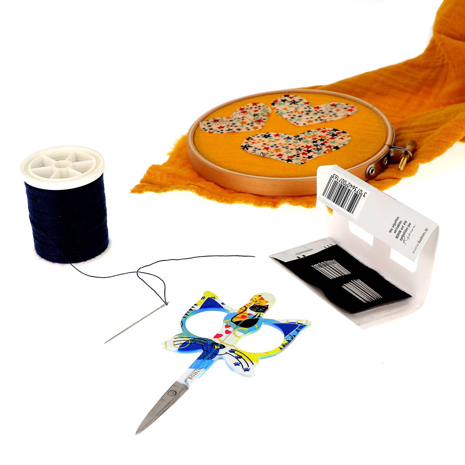 Embroidery fancy scissors - "Cats"