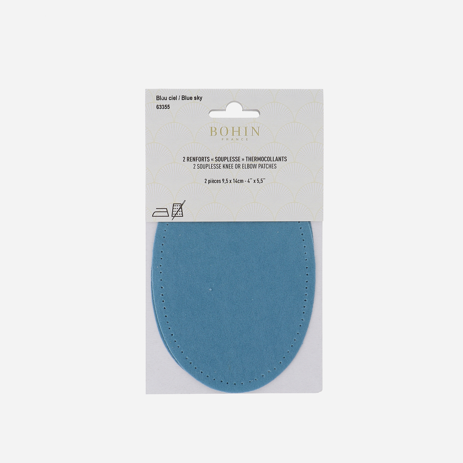 New repair patches Iron-on & sew-on