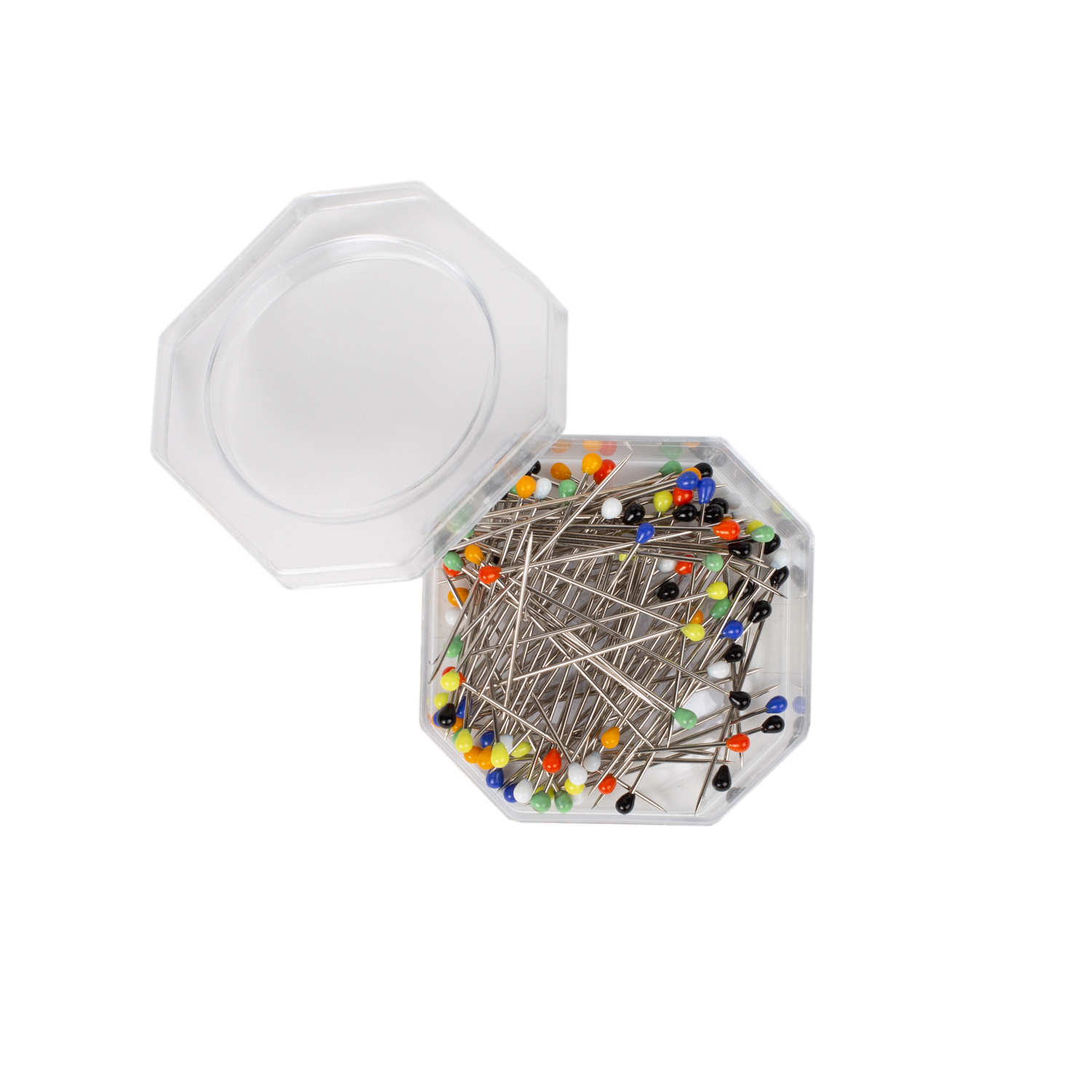 Glass head "extra-long" pins M7