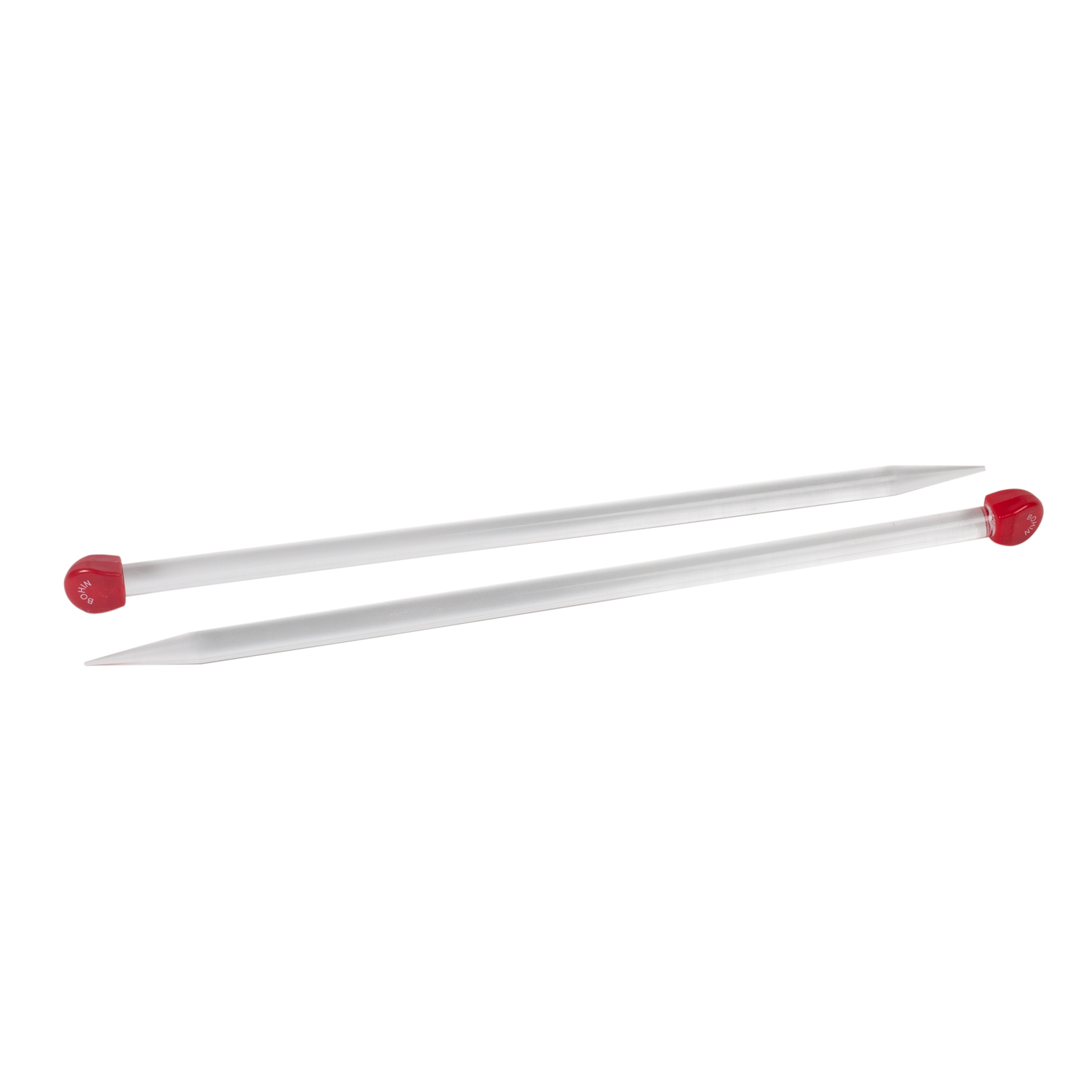 Plastic knitting needles - 13 3/4"