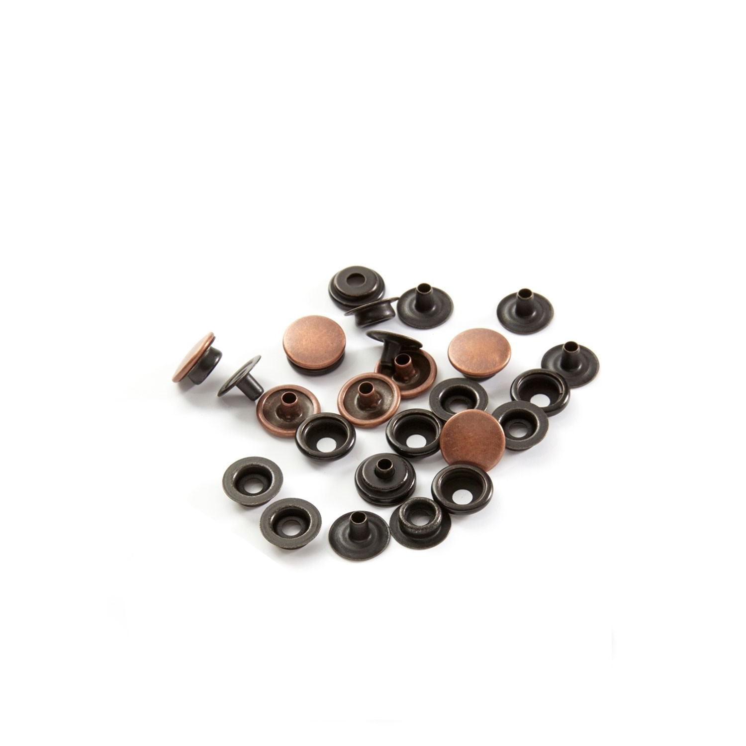 Non-sew fasteners refill for heavy fabrics