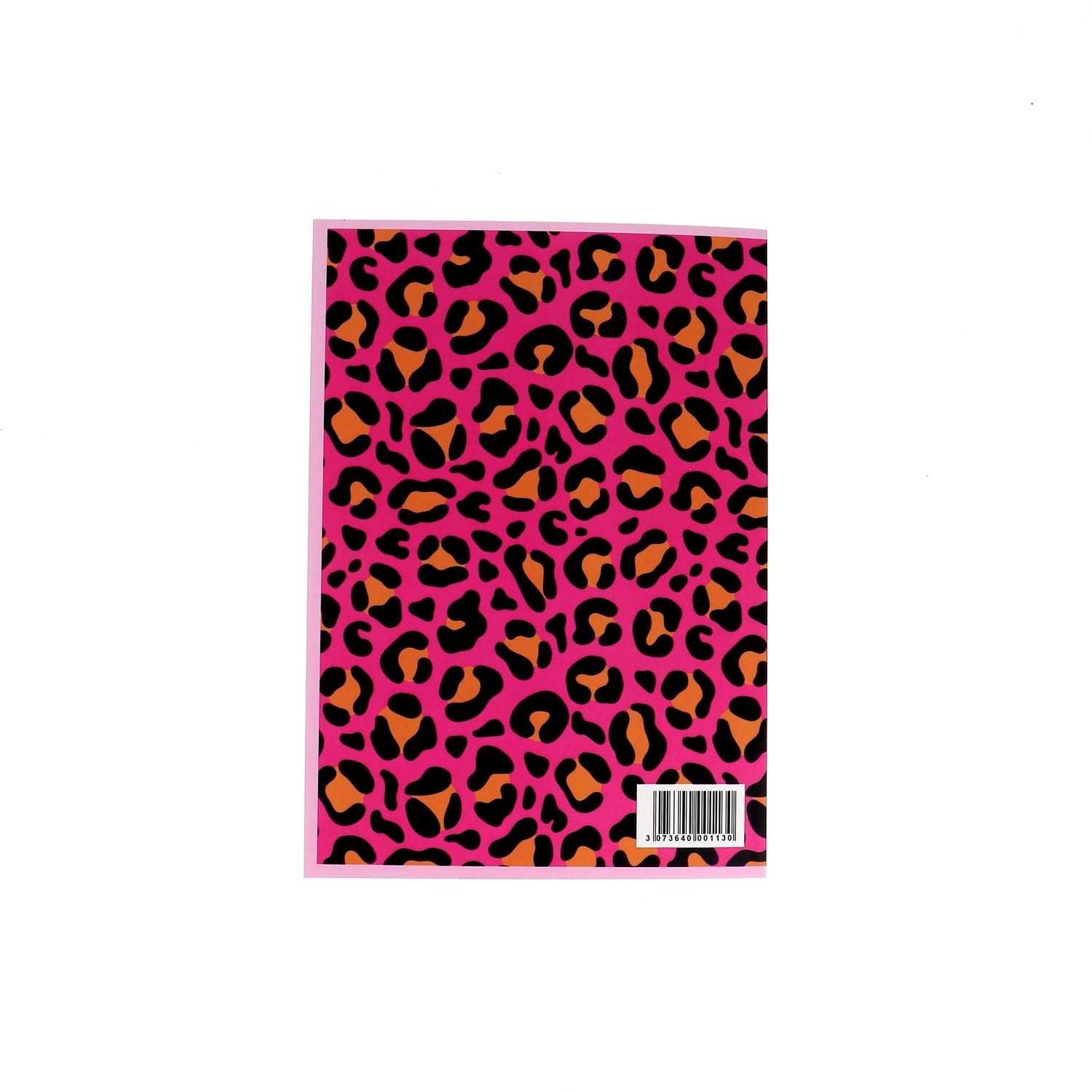 DIY NOTEBOOK - A5 - Pop Leopard rose