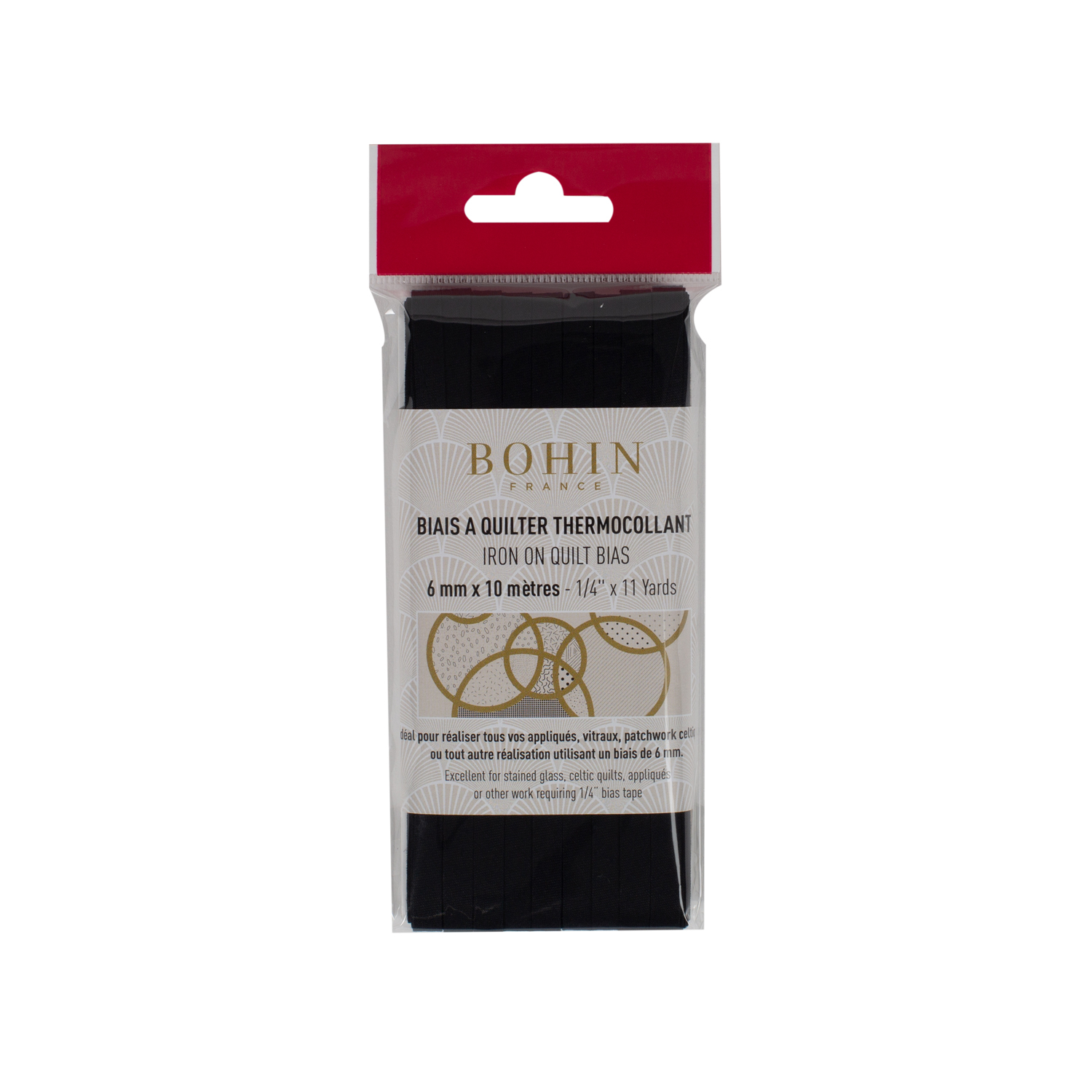 Biais à quilter thermocollant