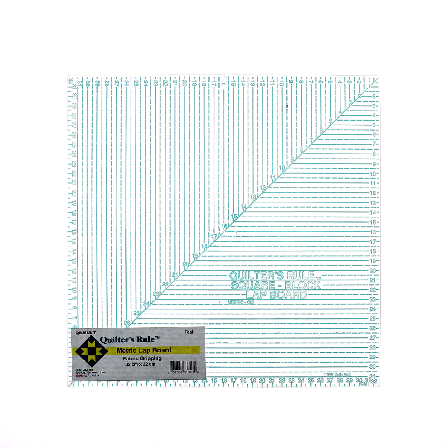 Quilter's squared rulers