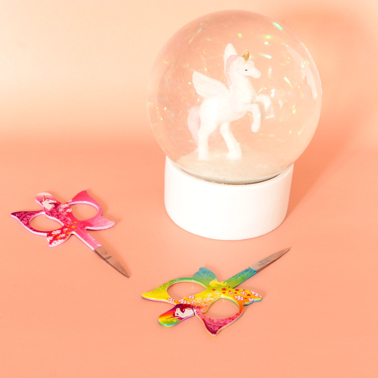 Présentoir de 12 ciseaux "Licorne"