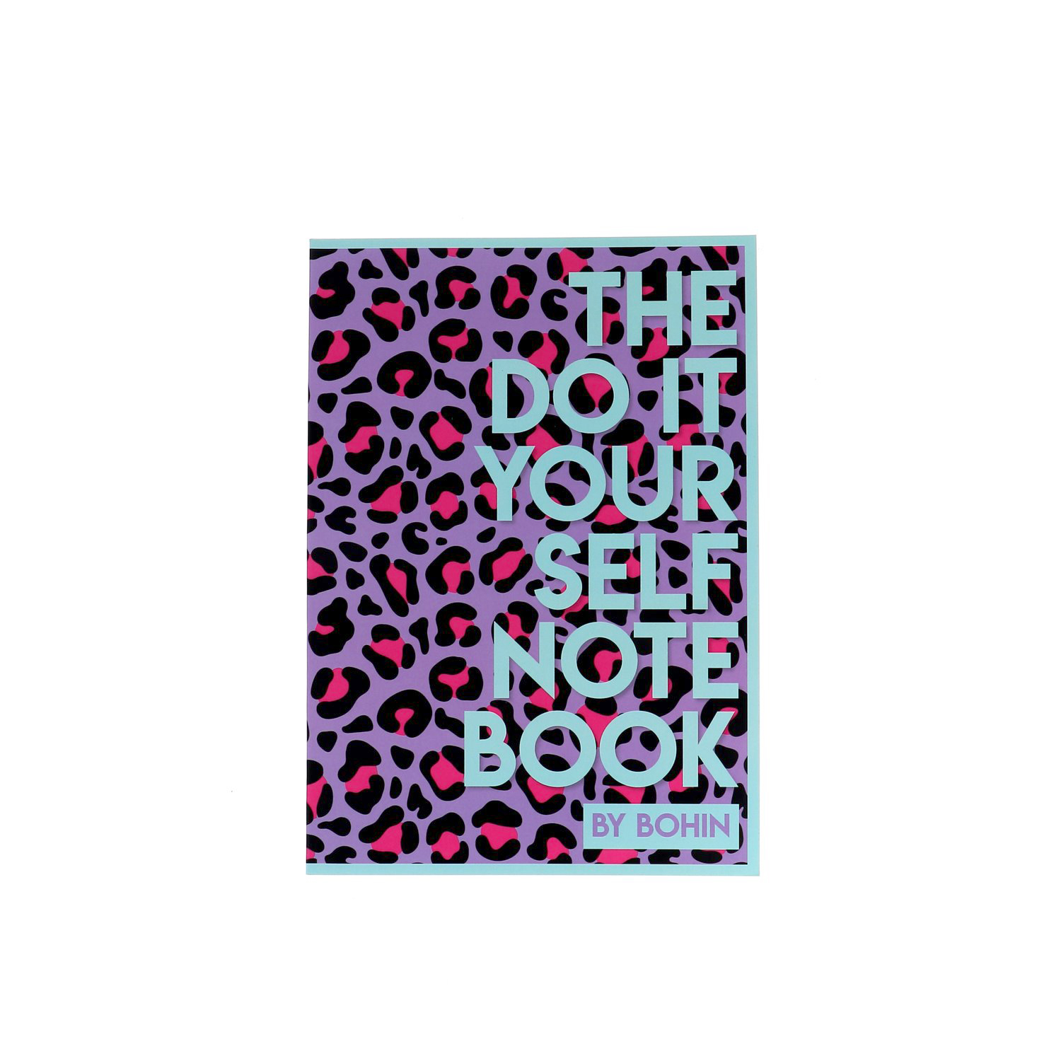 DIY NOTE BOOK - A5 - Pop Leopard violet