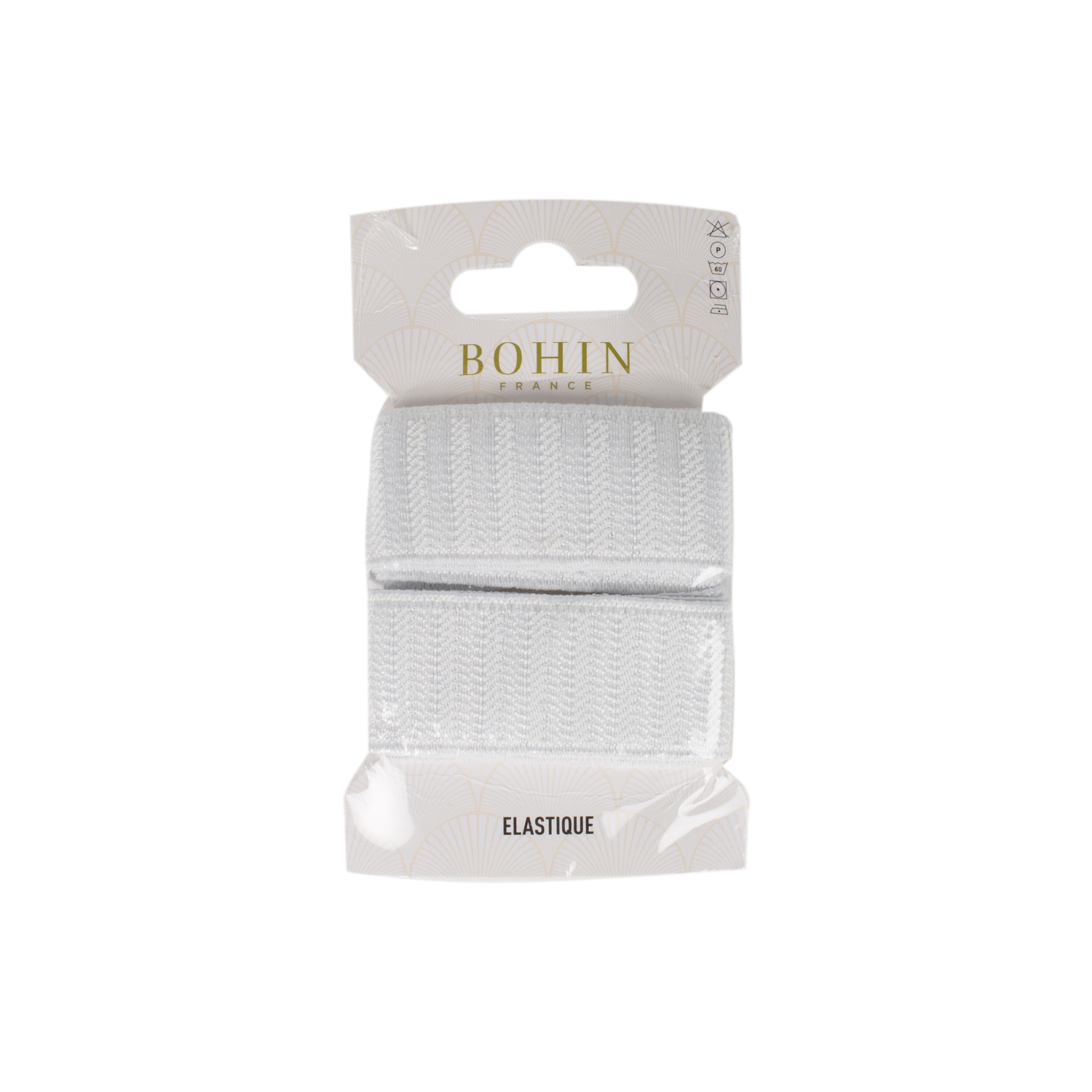 Coarse-grained garment elastic