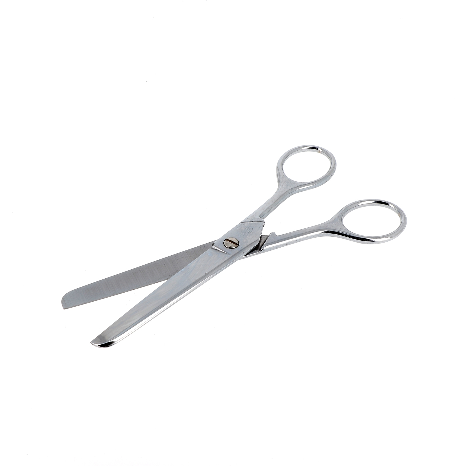 Round-end scissors