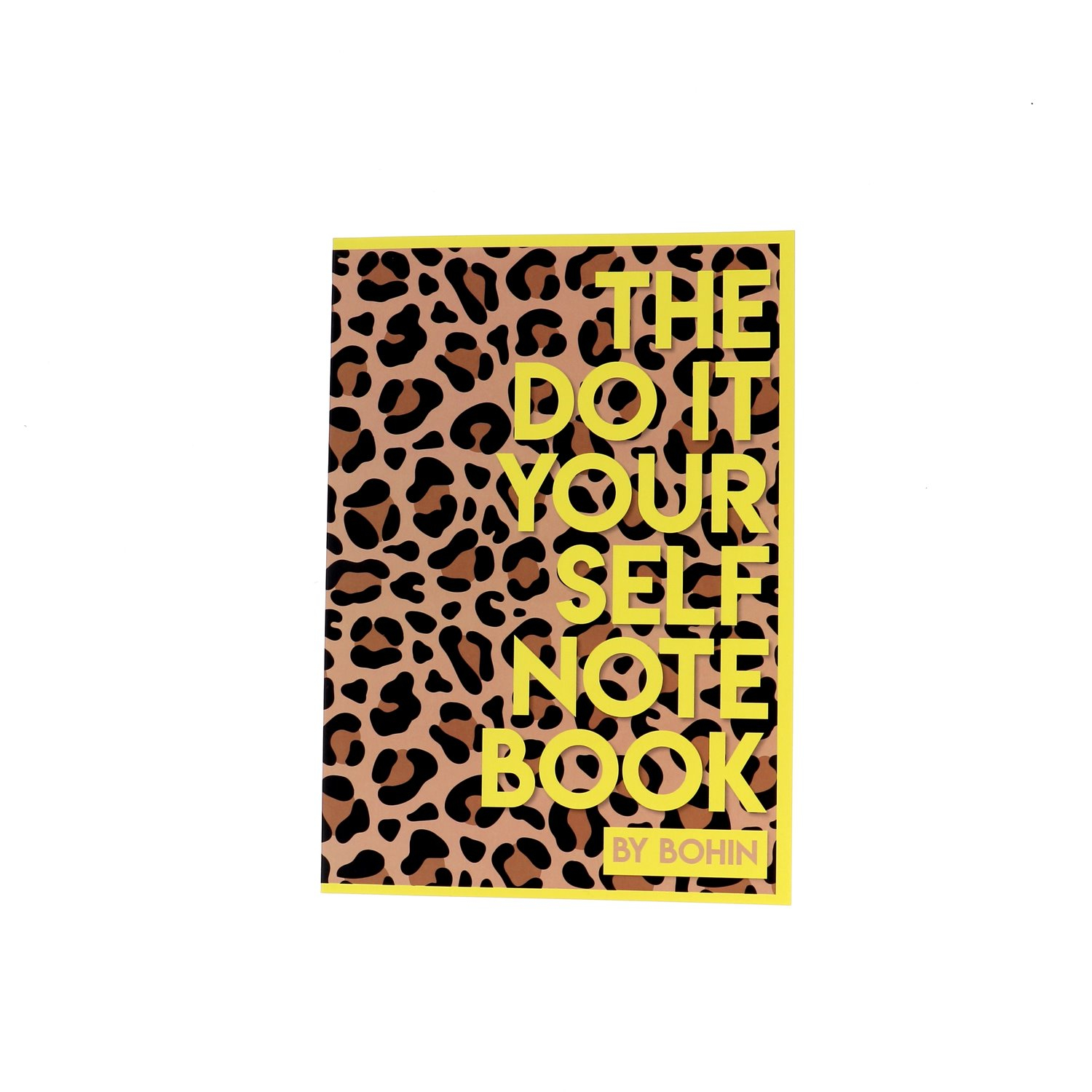 CARNET A5 'DIY NOTE BOOK" - Leopard