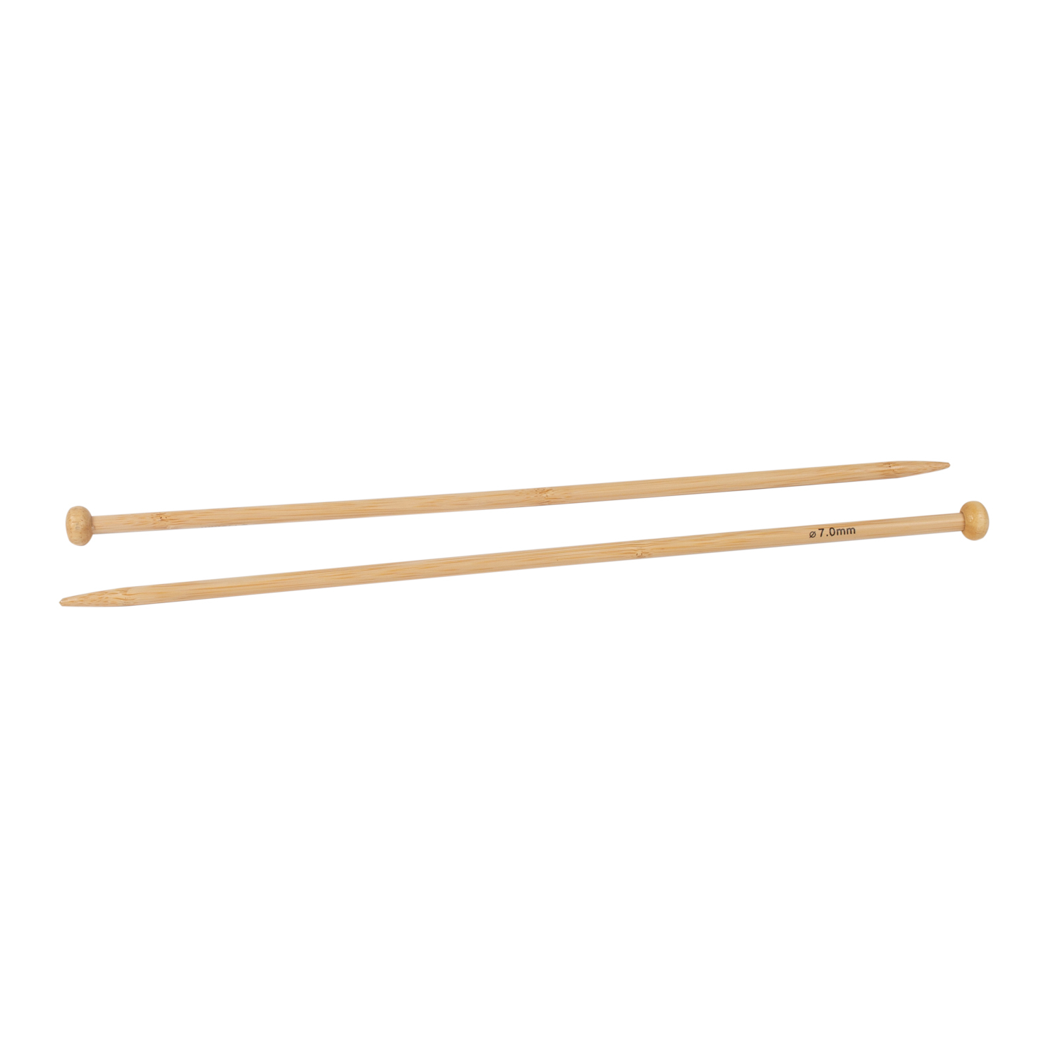 Bamboo knitting needles - 14"