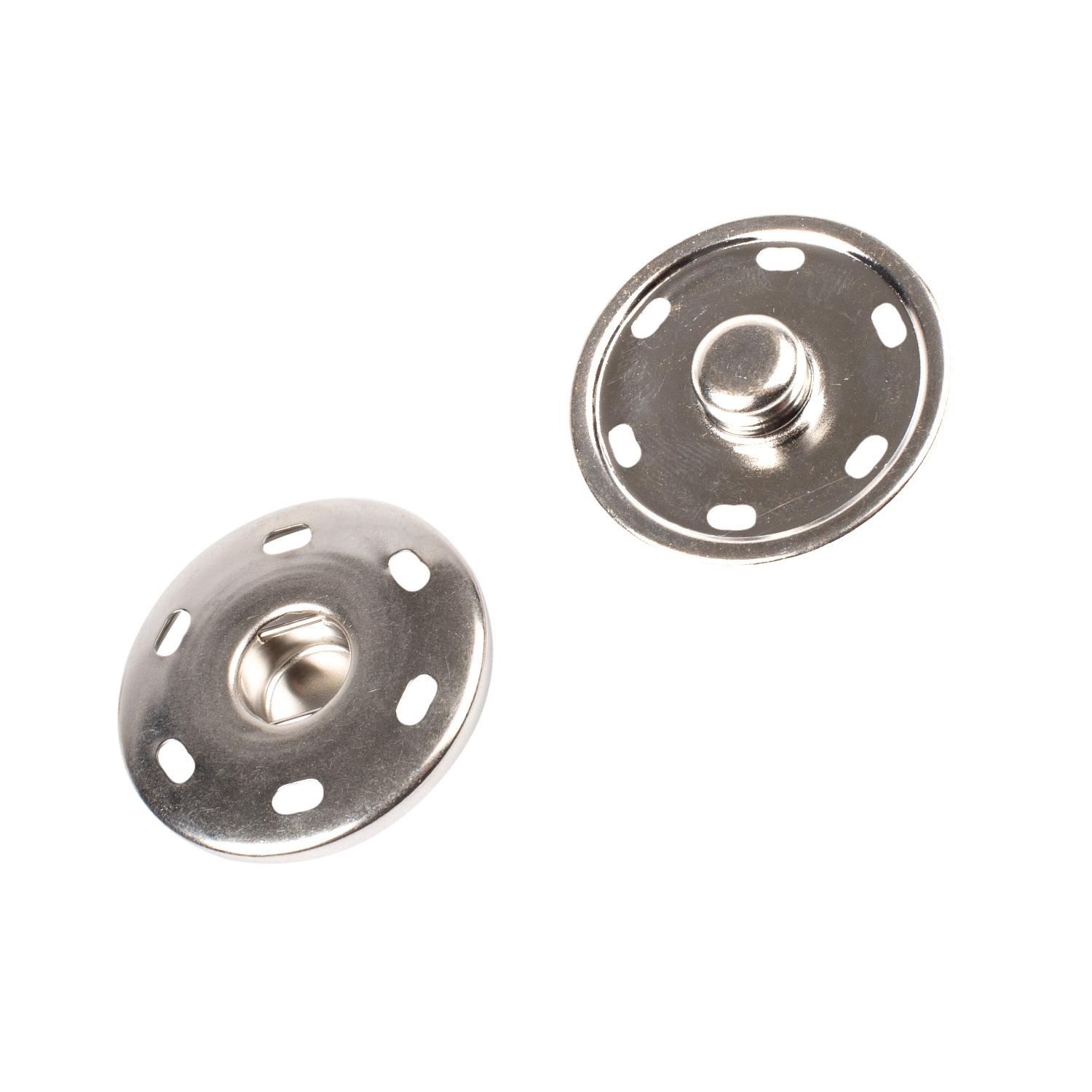 Brass rustproof snap fasteners