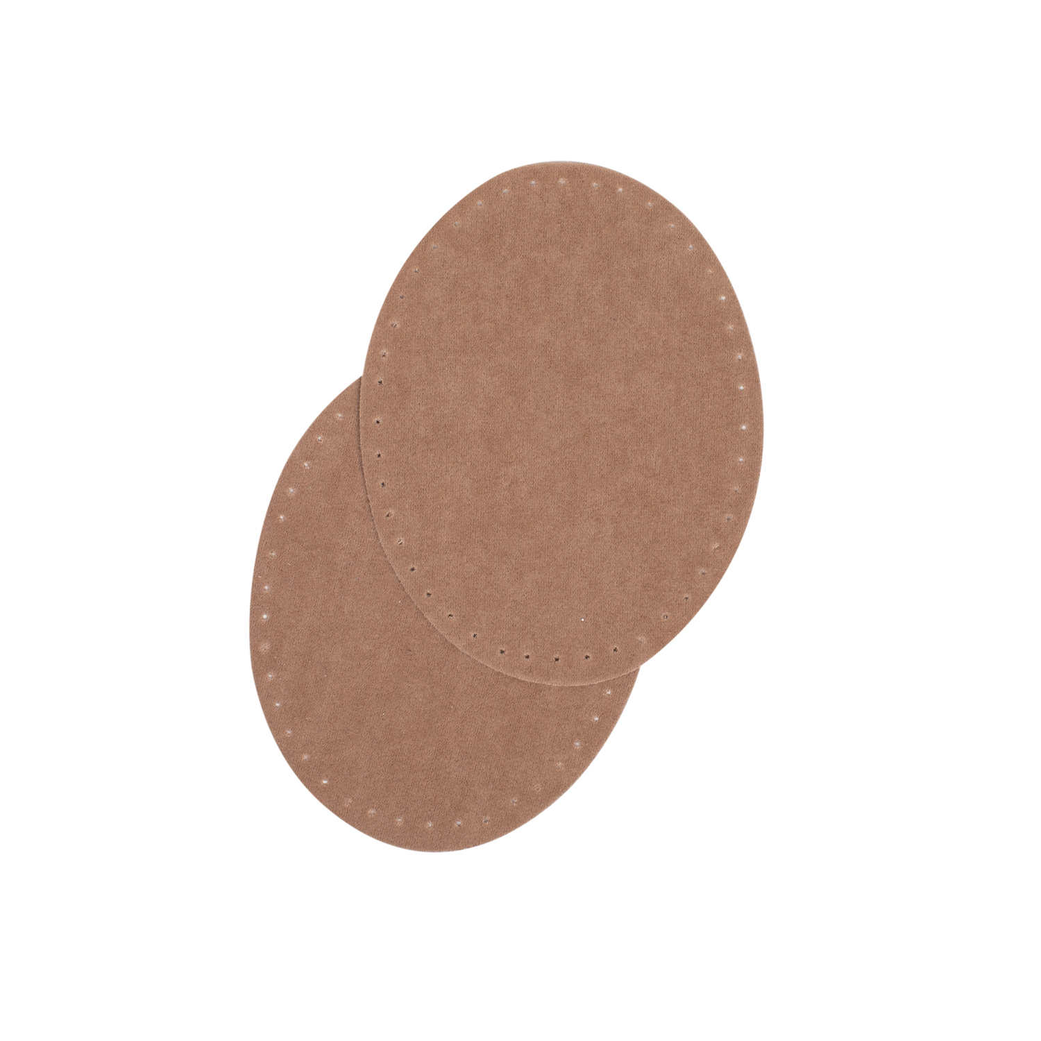 Suede iron on oval repair patches