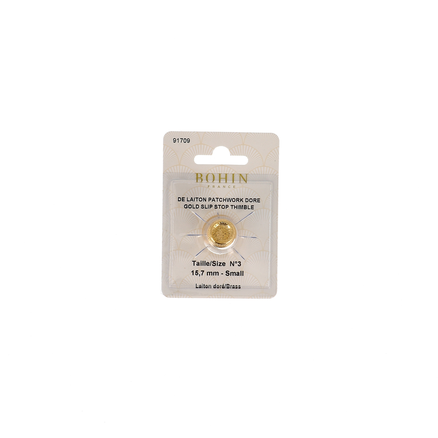 Luxury quilters’ thimbles 