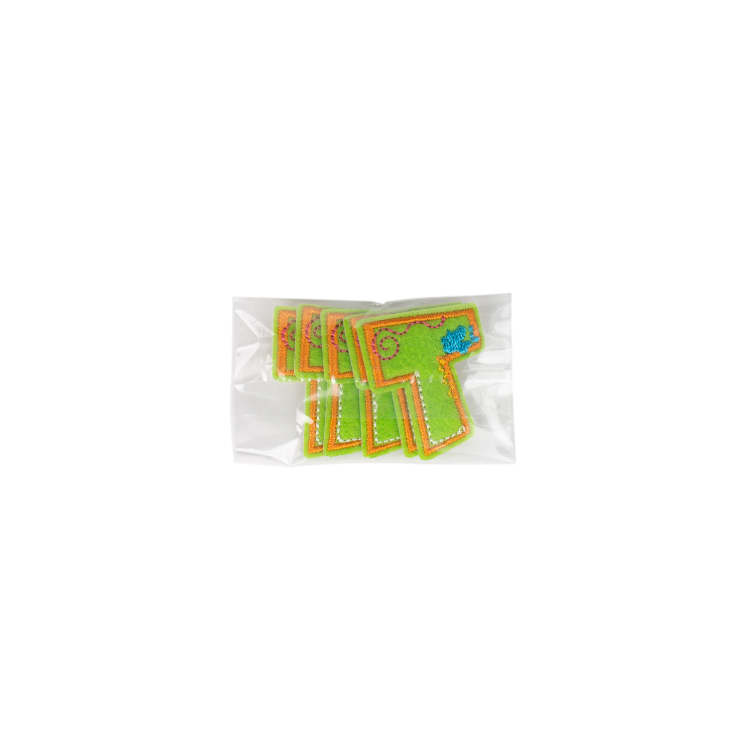 « Fun letters » iron on patch alphabet letters