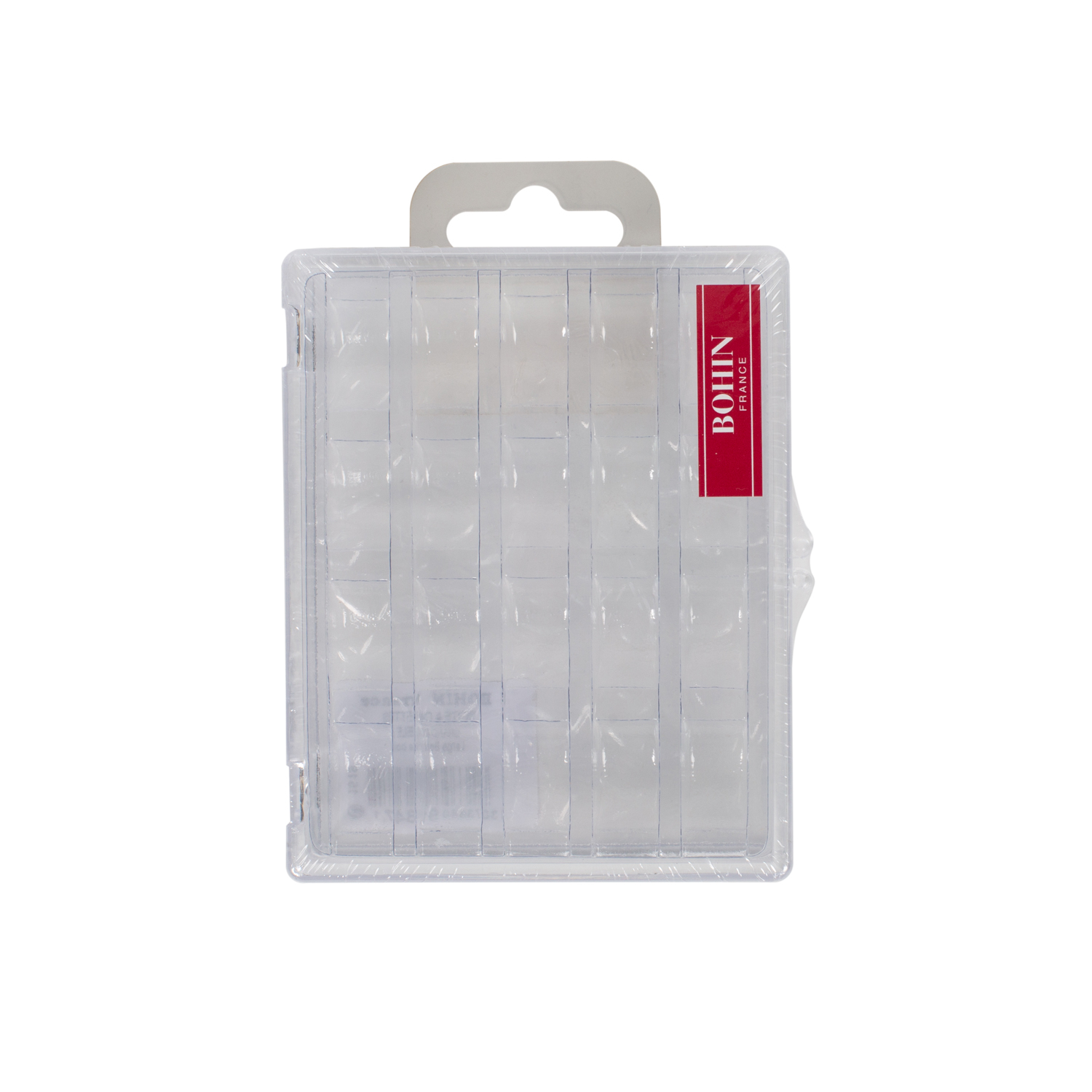 Square plastic bobbins cases