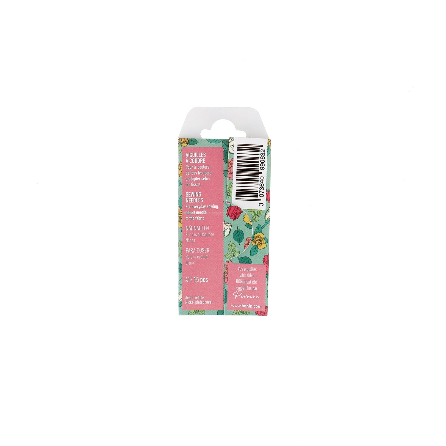 Sharp needles A1F - Big eye - 3/9 x15 - Blossom collection - Green pouch