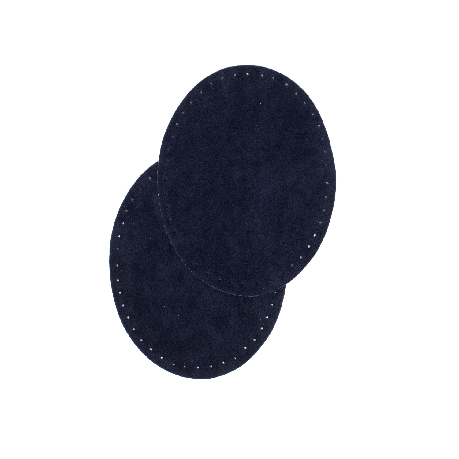 Suede iron on oval repair patches