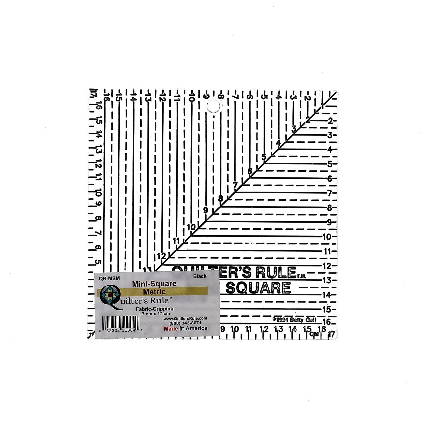 Quilter's squared rulers