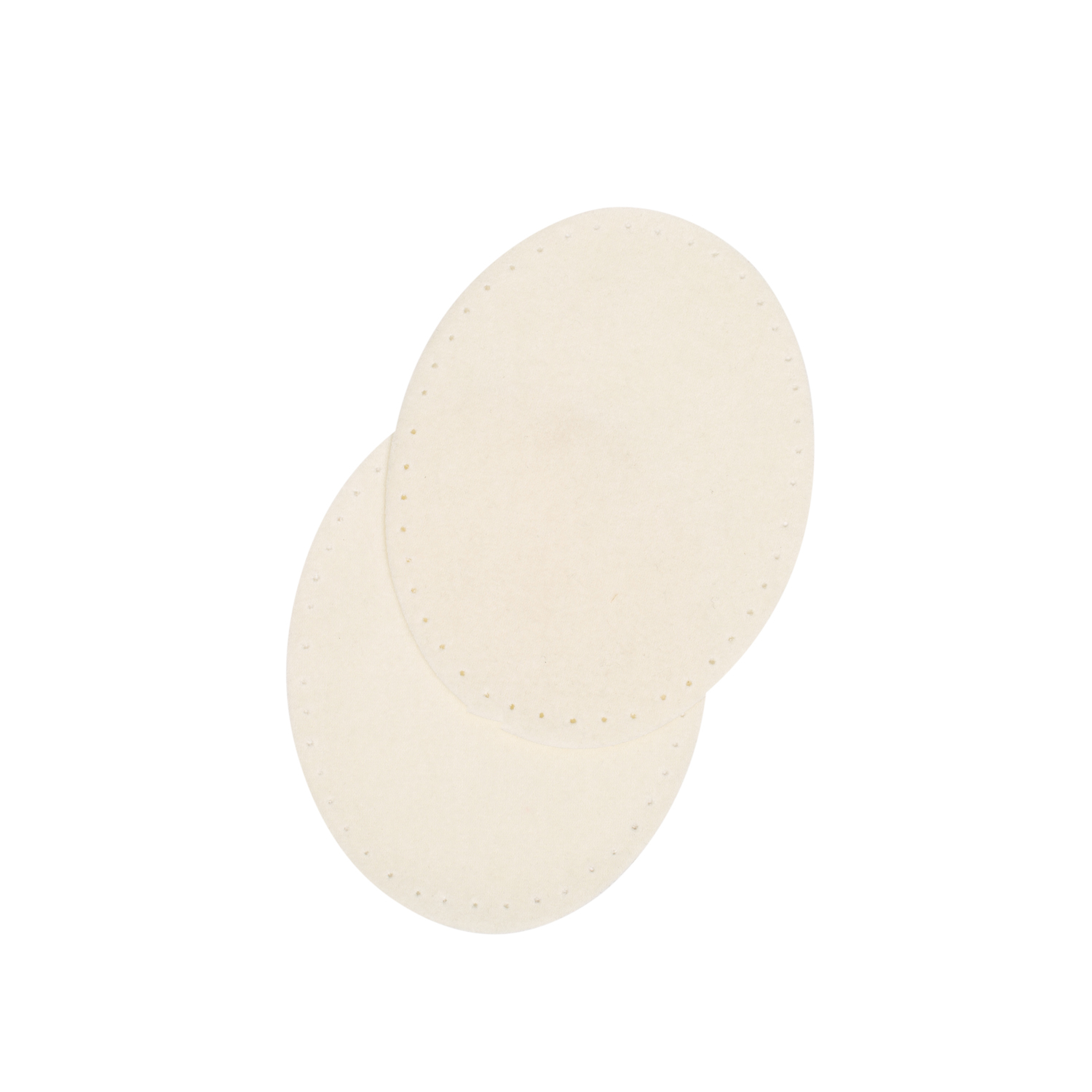 Suede iron on oval repair patches