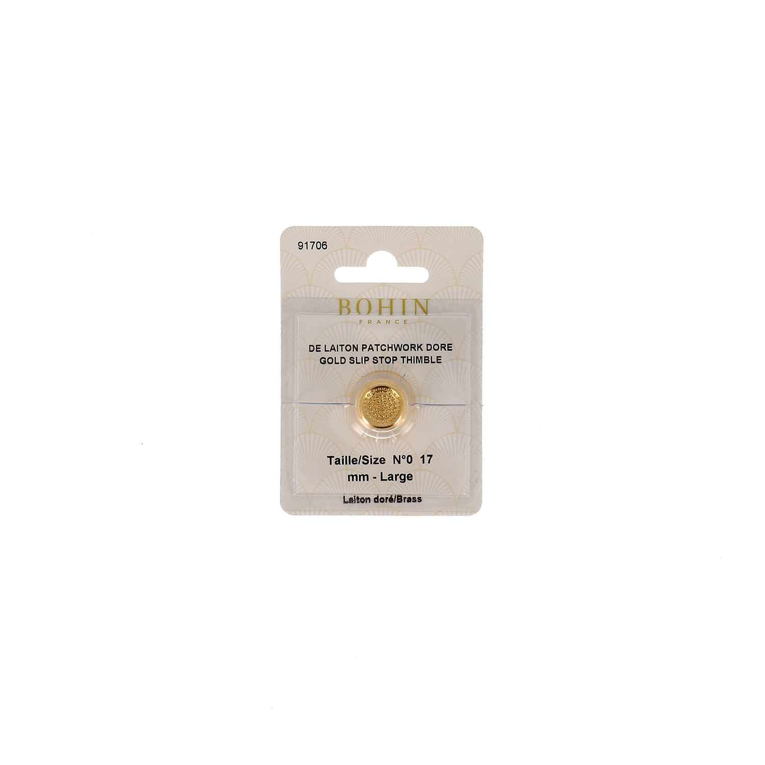 Luxury quilters’ thimbles 