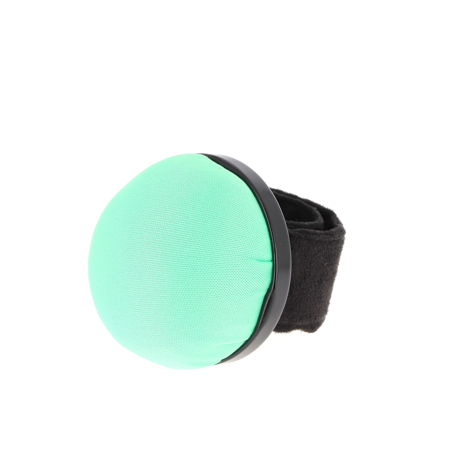  Velvet pincushion with slap bracelet
 