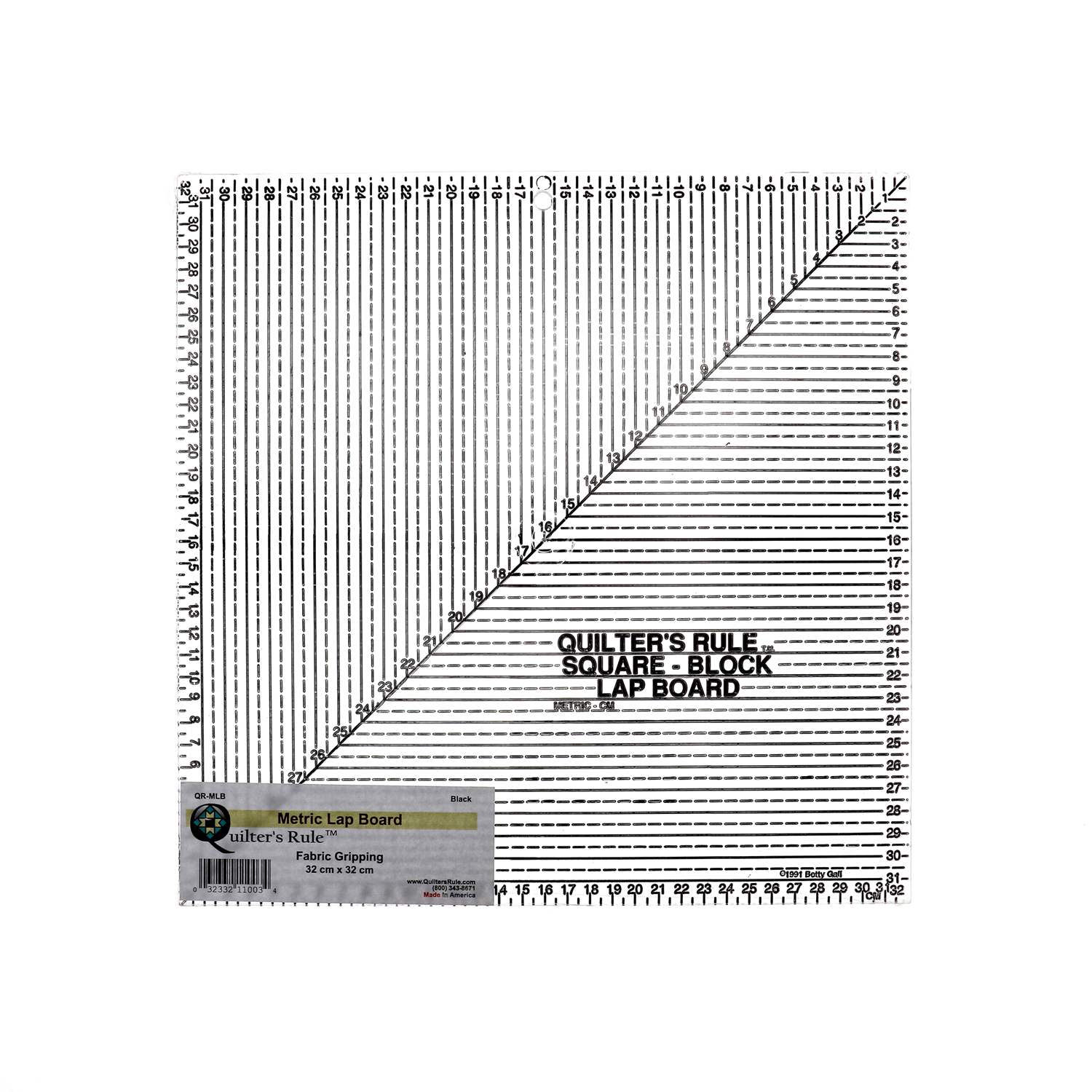 Quilter's squared rulers