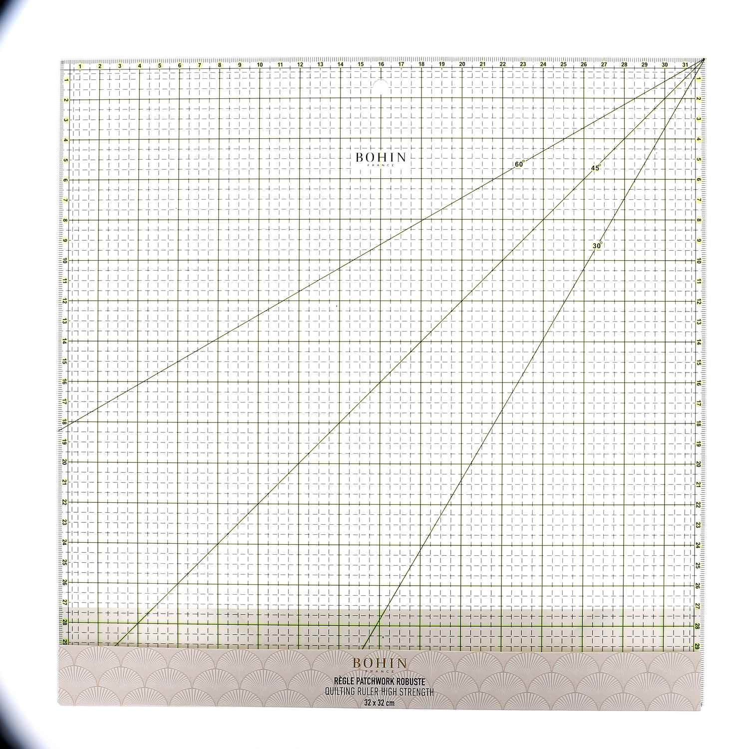 Square quilting ruler high strengh