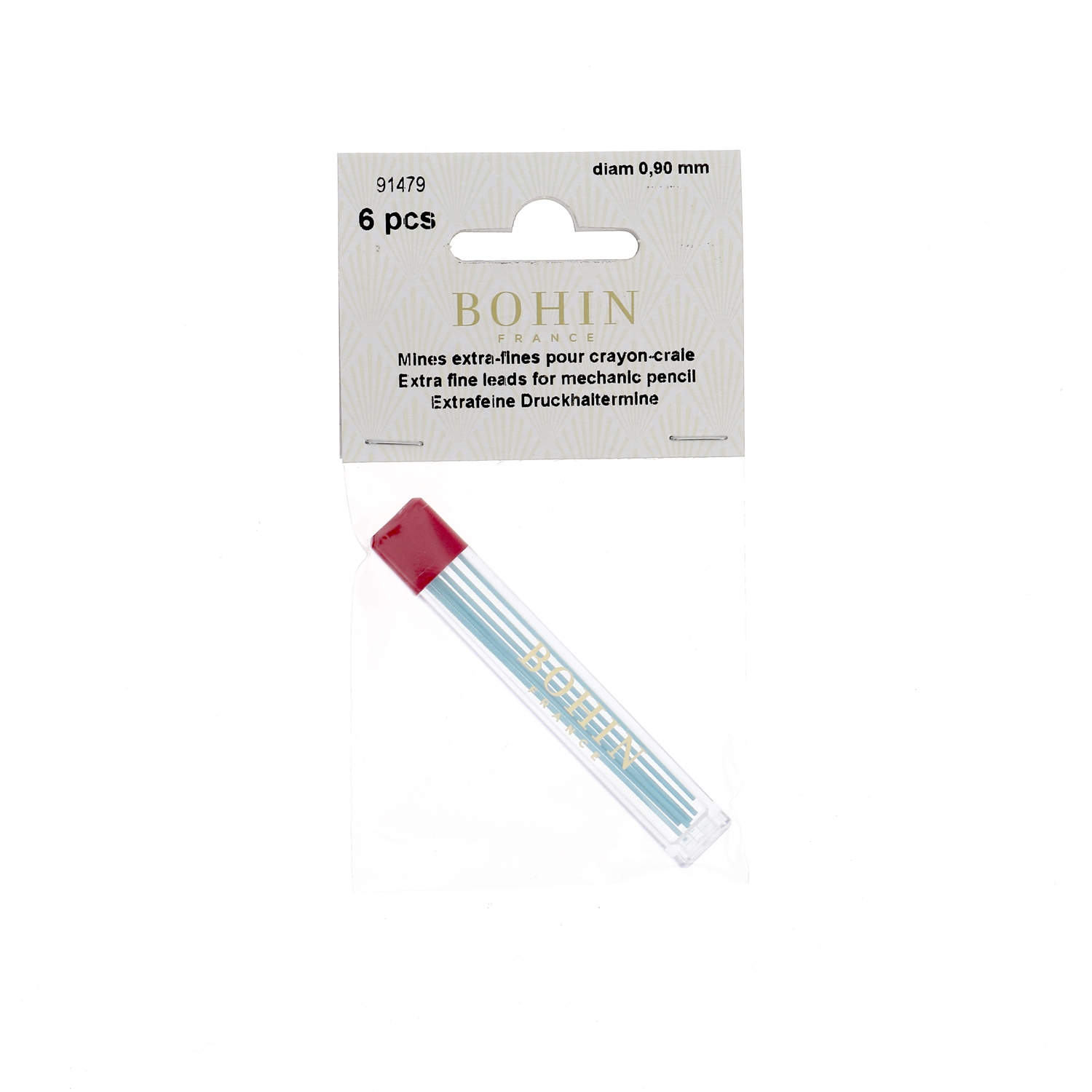 Recharge de 6 mines pour crayon craie