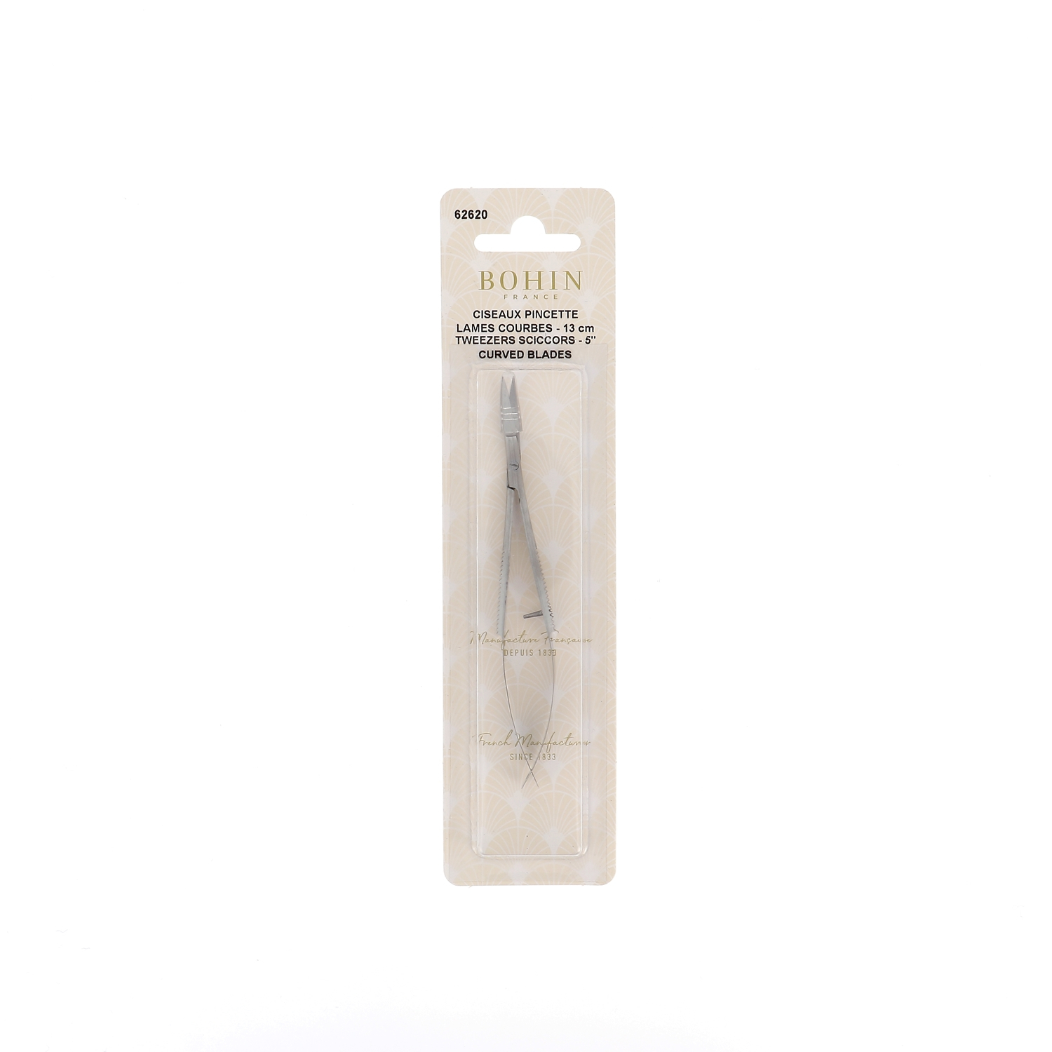 Tweezers scissors-Curved