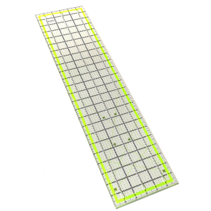 Slotted quilting rulers - Graduated in Inches