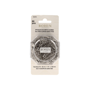 Safety pins - curved