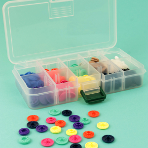 "FINGER SNAP" BUTTON 13mm 1/2"-BOX OF 80 assorted