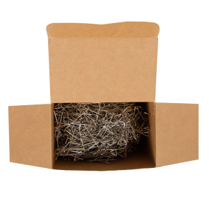 Shirt clip brass nickel plated